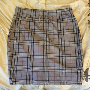 Plaid Skirt